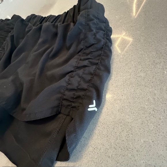 2 Pair Girl XS (5) Old Navy Inner Lined Layer So Dry Cool Black Shorts EUC - Picture 2 of 5